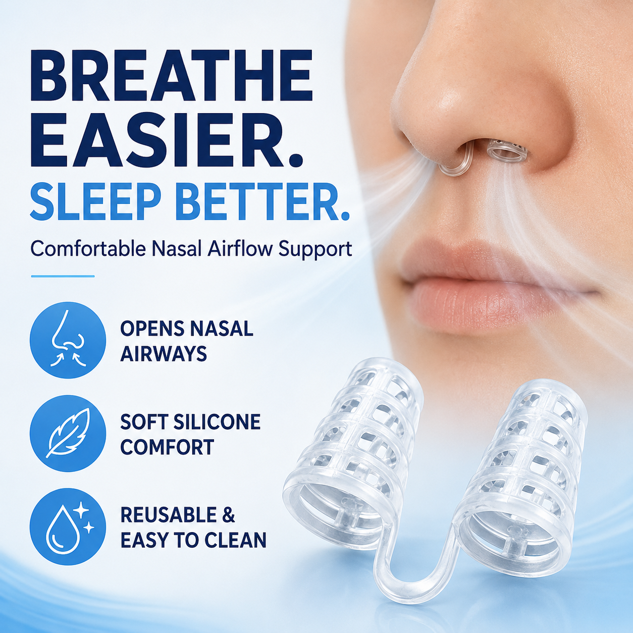 Silicone Mini Nasal Dilator